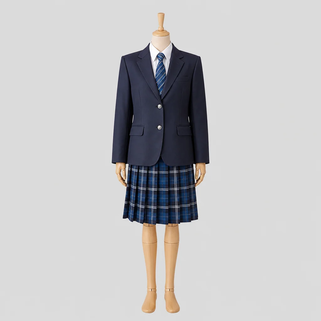 北稜高校の女子の制服のイメージ