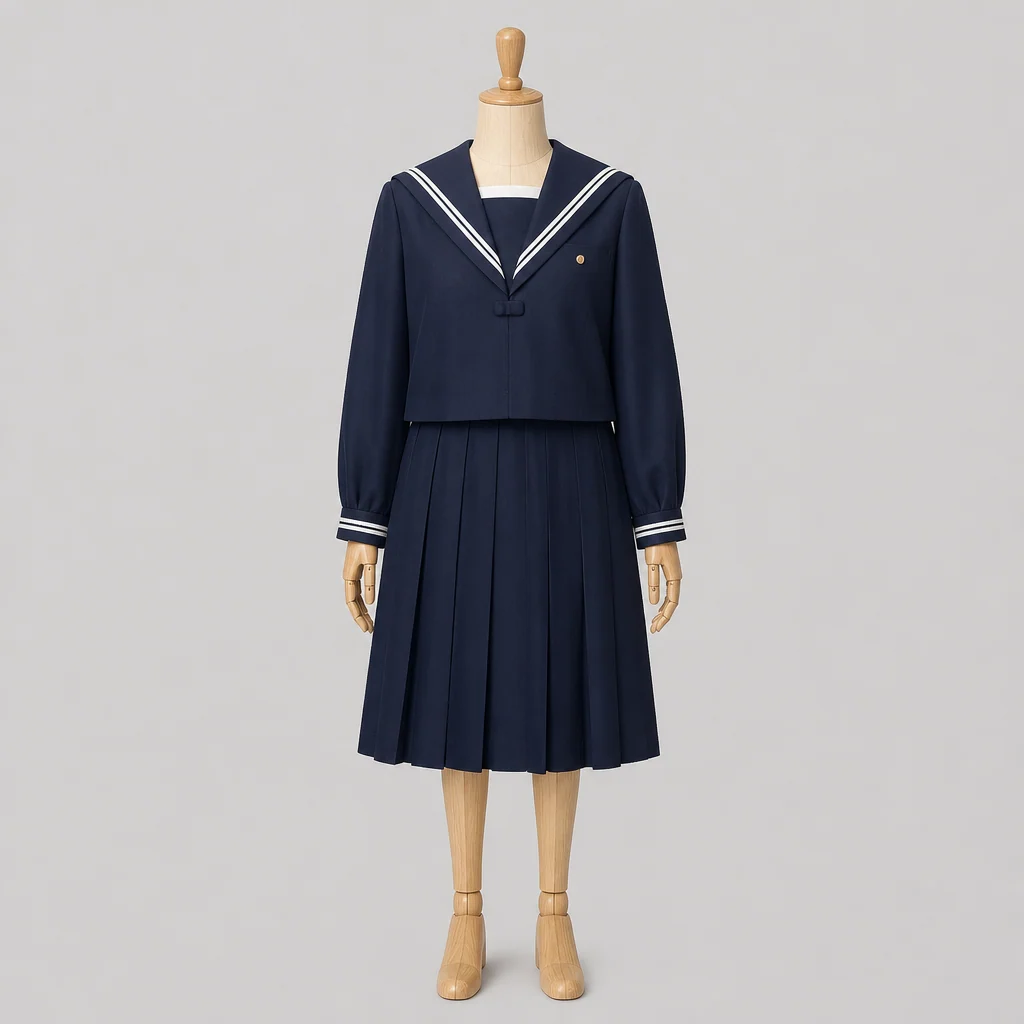 大津高校の制服のイメージ