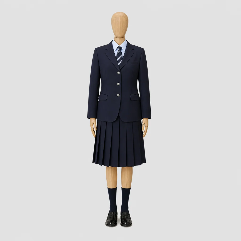 阿蘇中央高校の制服のイメージ