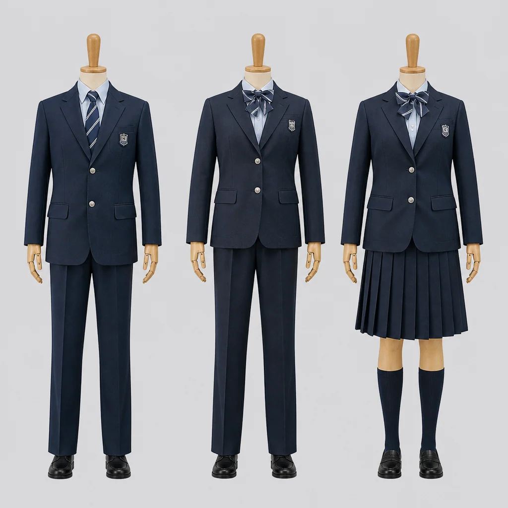 八代清流高校の制服のイメージ