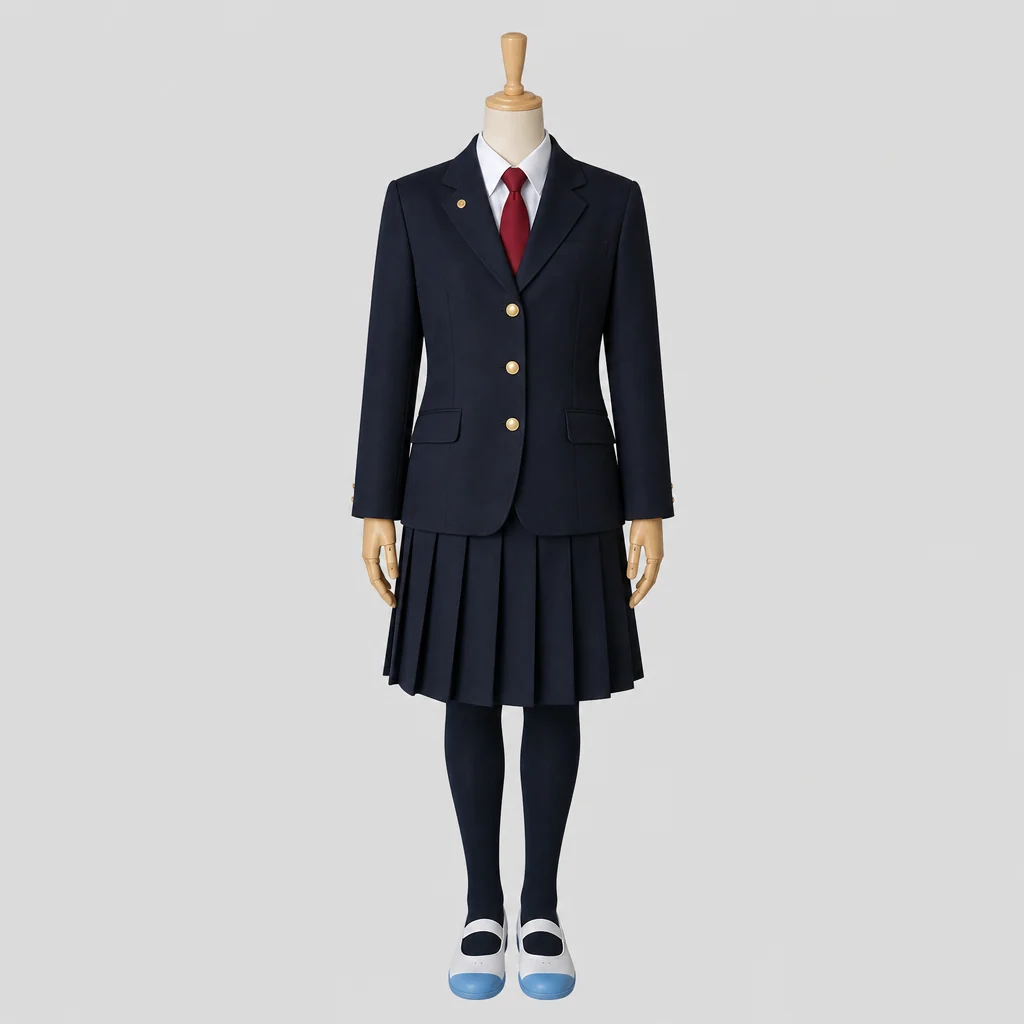 菊池女子高校の制服のイメージ