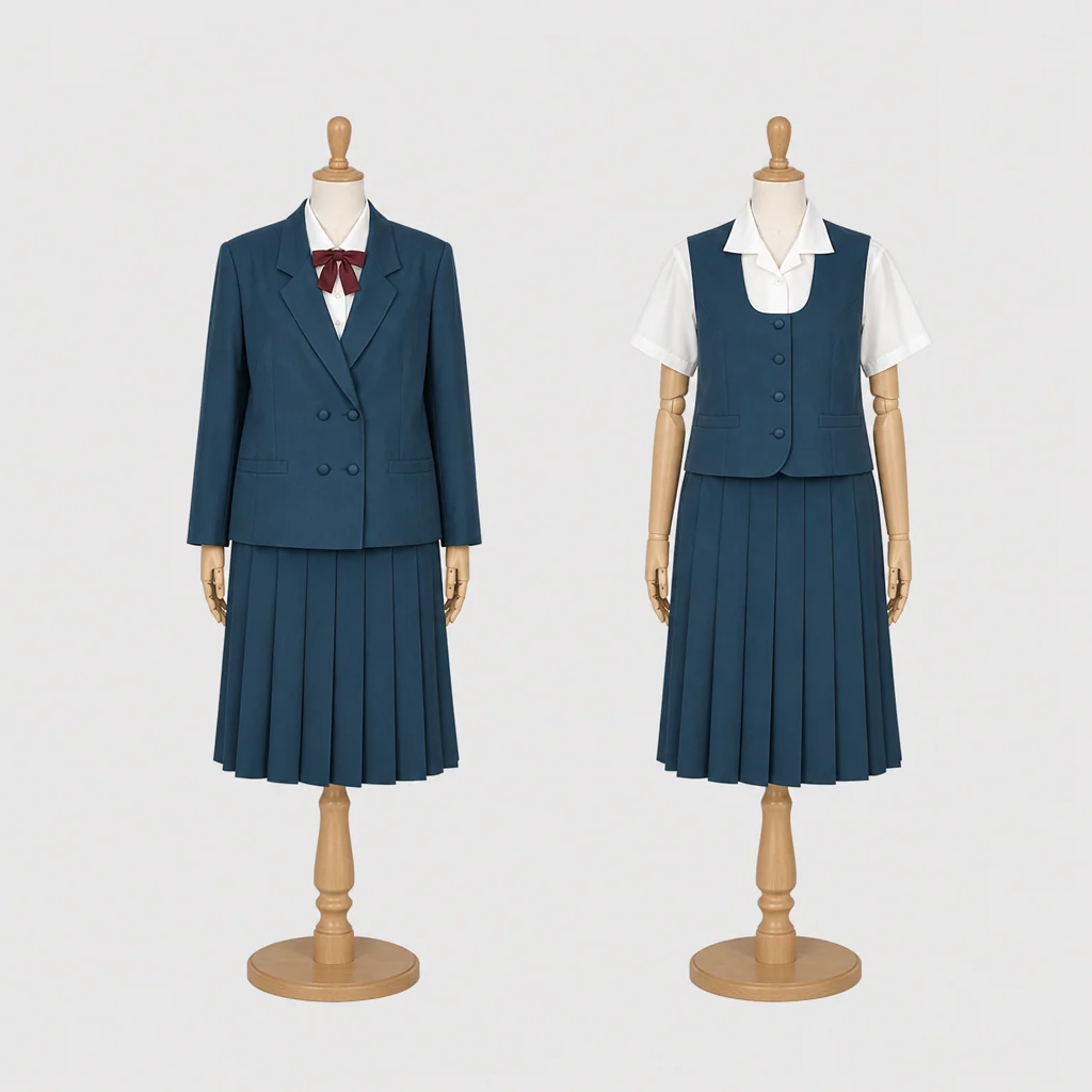都城西高校の制服のイメージ