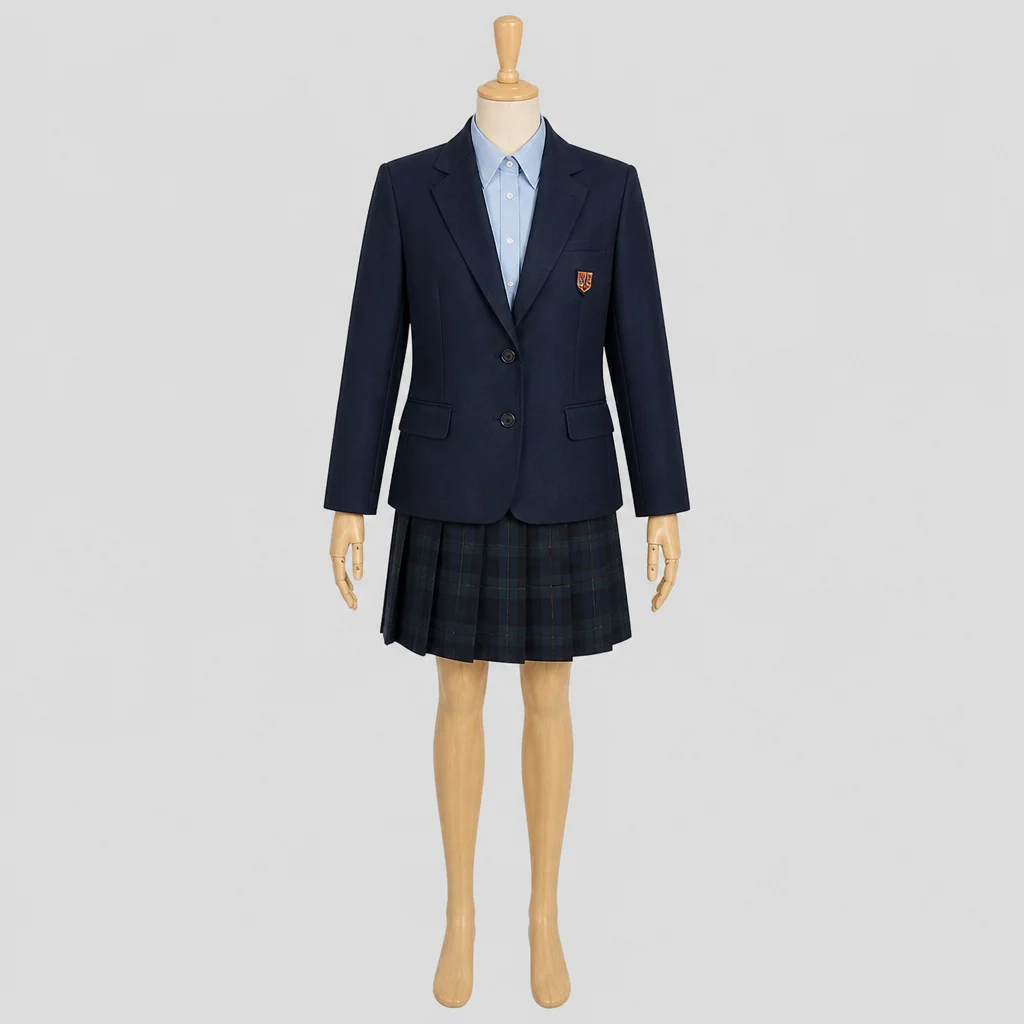 鵬翔高校の女子の制服のイメージ