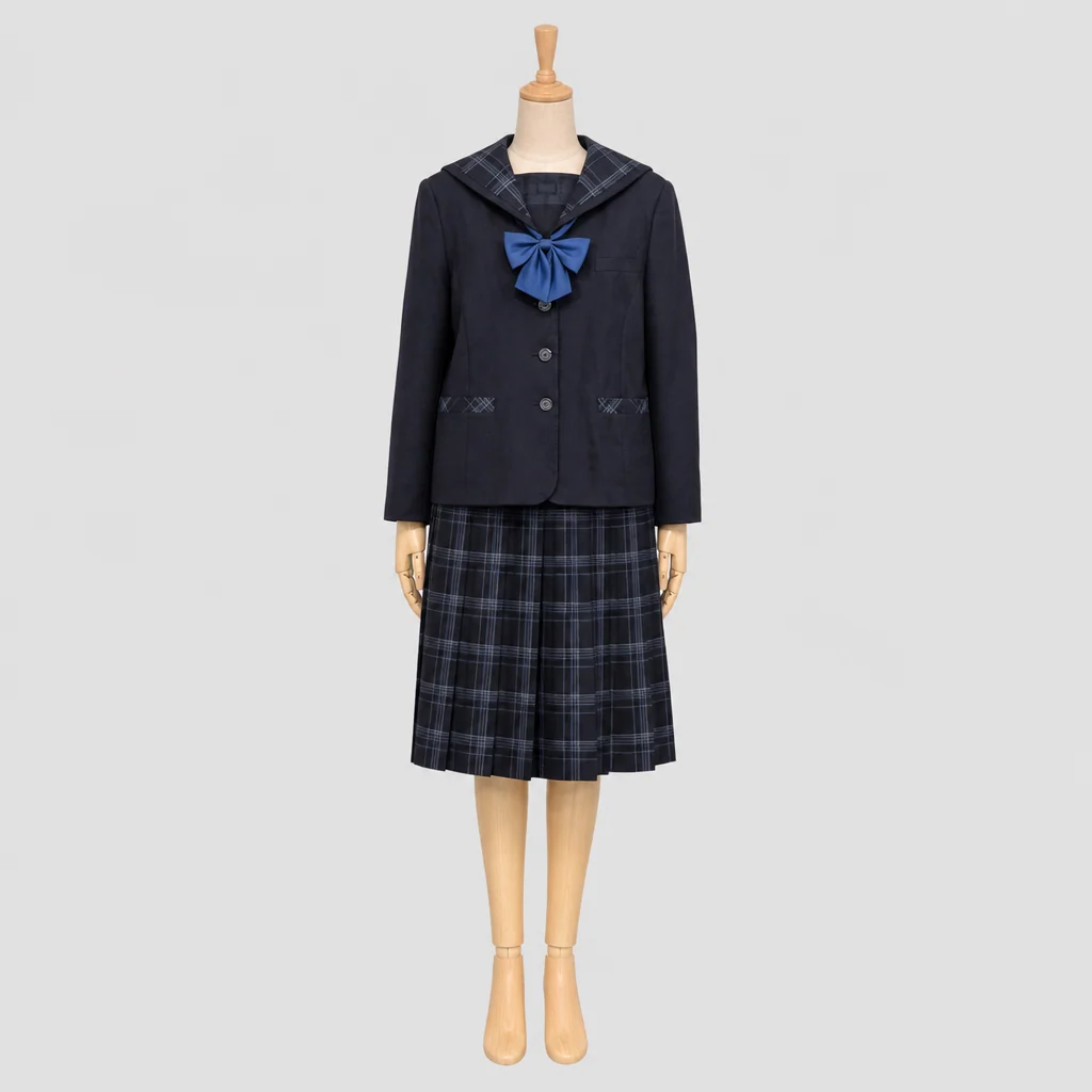 聖心ウルスラ学園高校の制服のイメージ