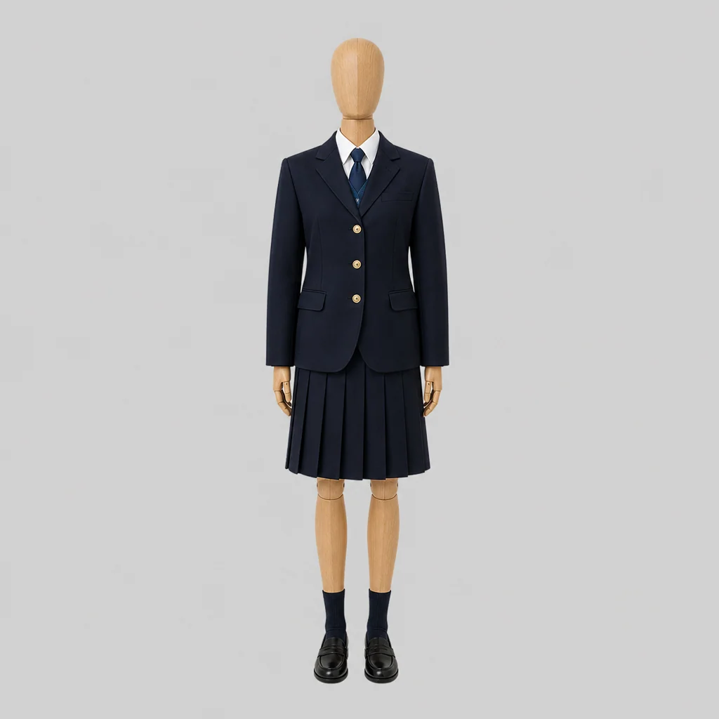 国分高校の制服のイメージ