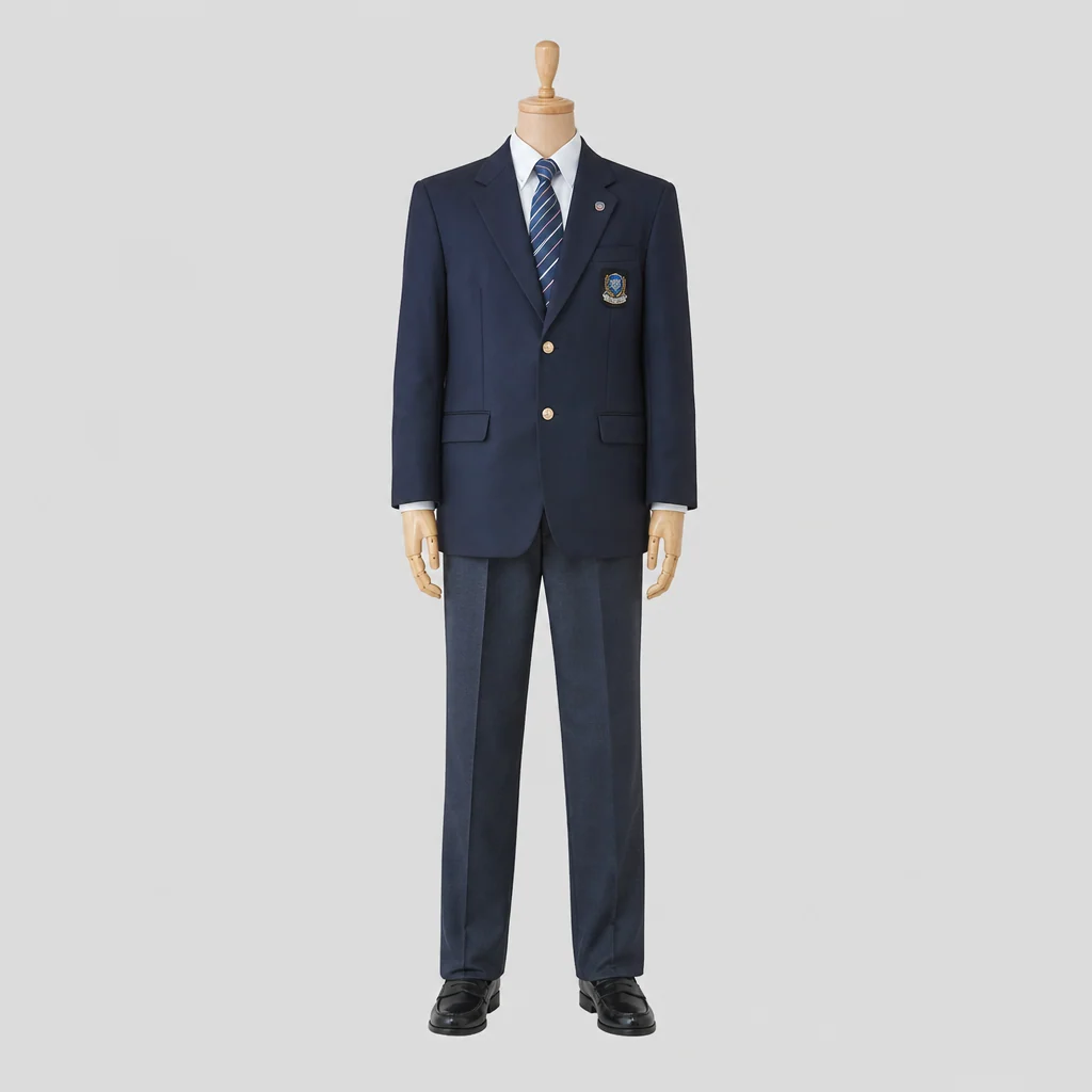 鹿児島城西高校の制服のイメージ