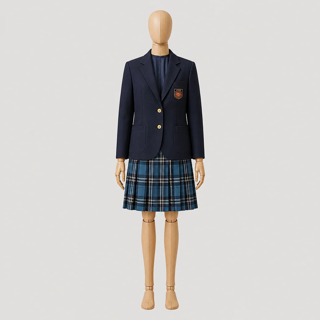 浦添高校の制服のイメージ