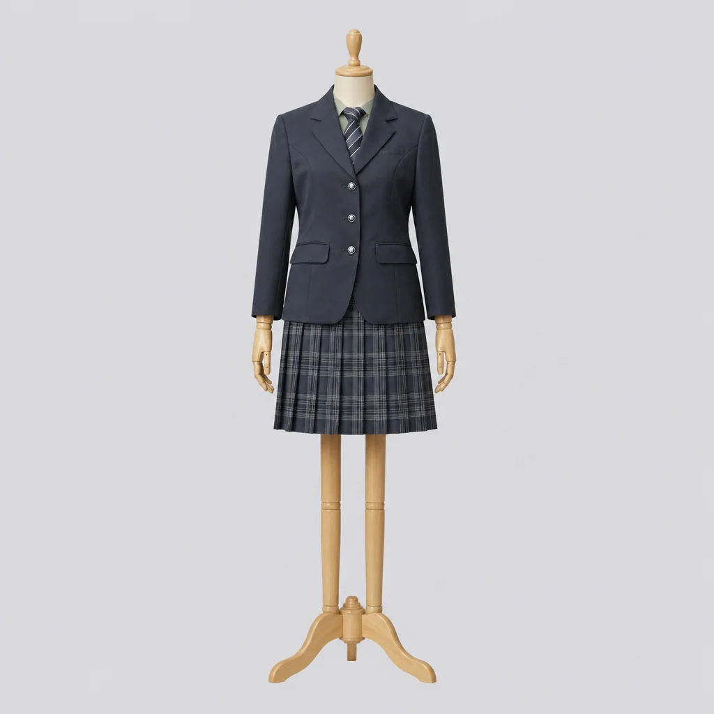 勝田中等教育学校の女子の制服のイメージ