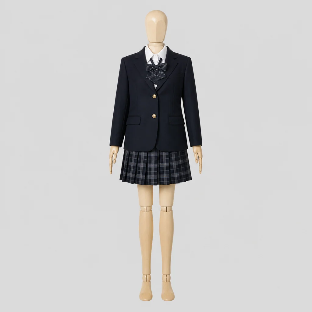 南多摩中等教育学校の女子の制服のイメージ