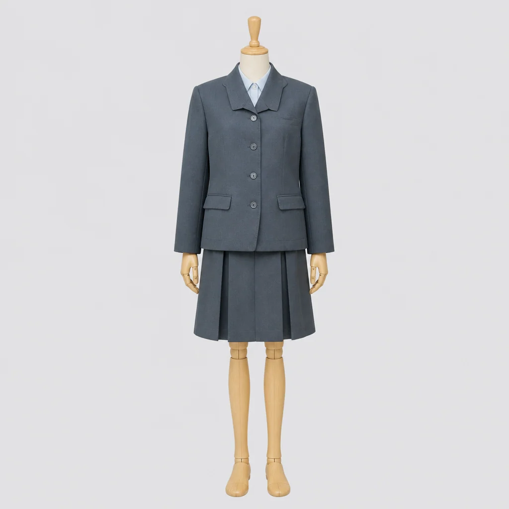 村上中等教育学校の女子の制服のイメージ