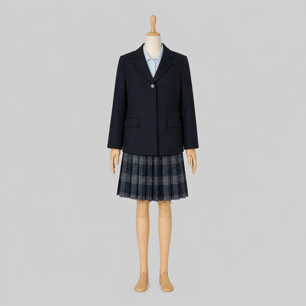 燕中等教育学校の女子の制服のイメージ