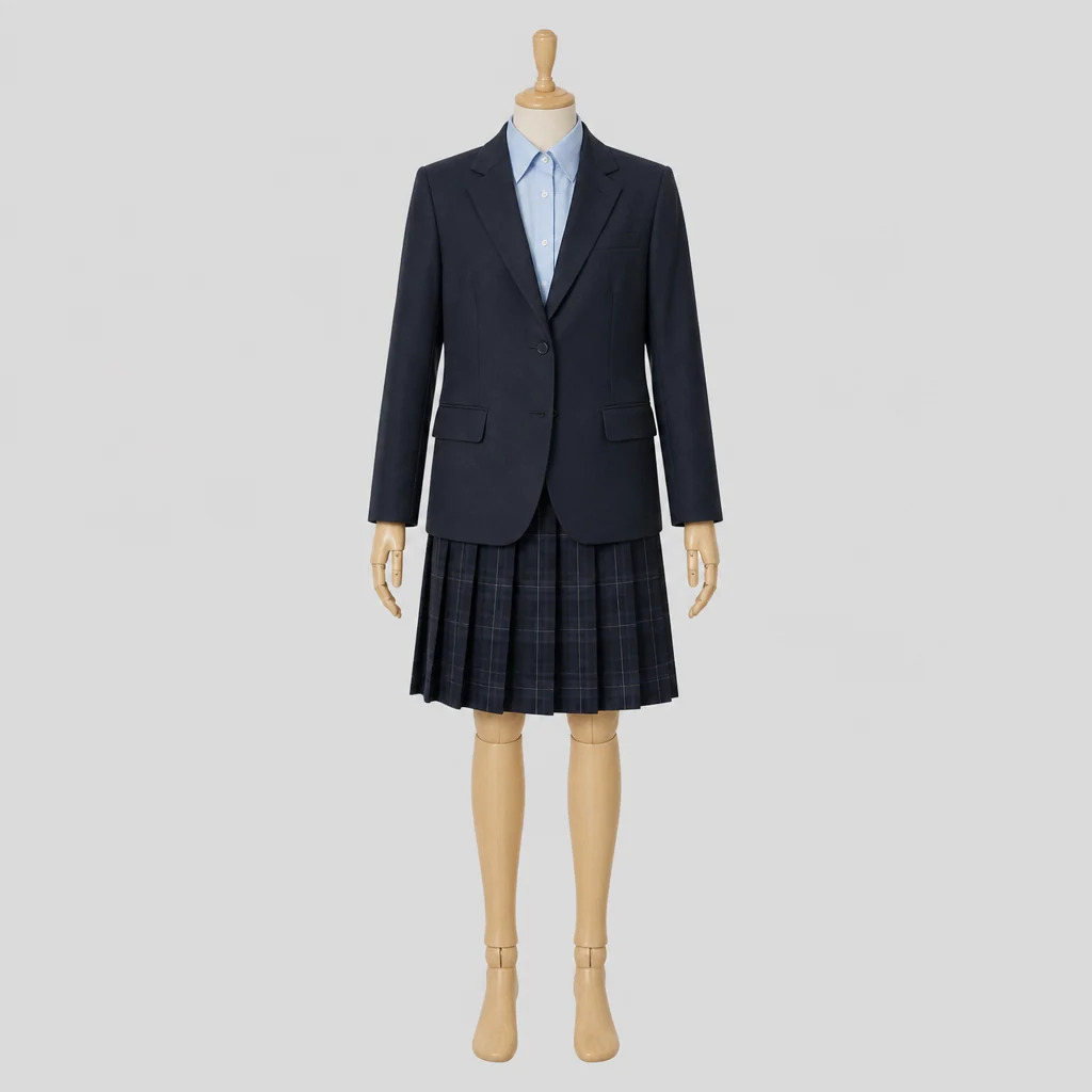 直江津中等教育学校の女子の制服のイメージ